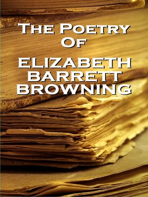 cover image of The Poetry of Elizabeth Barrett Browning